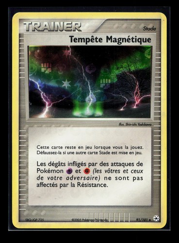 Carte pokémon tempête - pokémon,