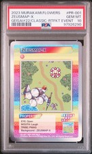 Takashi Murakami Flowers ZeusMap-X PR-001 Geisai 22 Classic RTFKT Event PSA 10