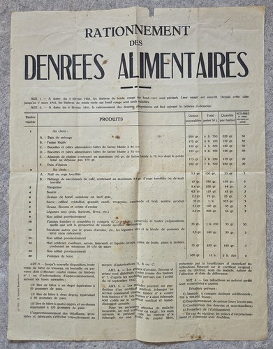 Affiche belge 1941 - belge,