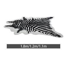 Tapis à imprimé zèbre