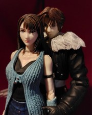 Figurines Squall et Linoa