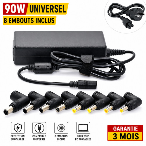 Chargeur portable universel - chargeur, pc