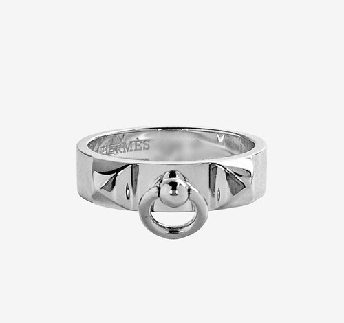 Hermes bague argent - hermes, en