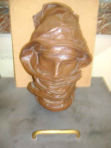 Masque cuir décoration - masque, ,décoration