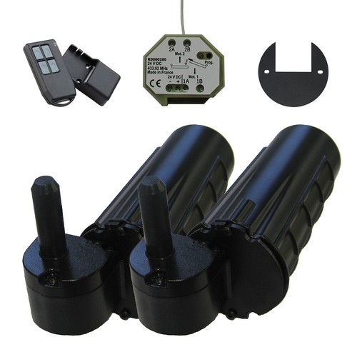 Double motorisation pour - , volet