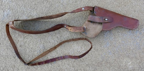 Holster pistolet ancien - pistolet,,