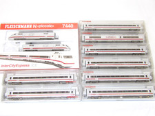 Fleischmann N scale 7440 ICE DB w/ 7441 7442 7443 7444 7445 7446 7447 7448 cars