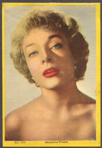 French actress micheline - french,