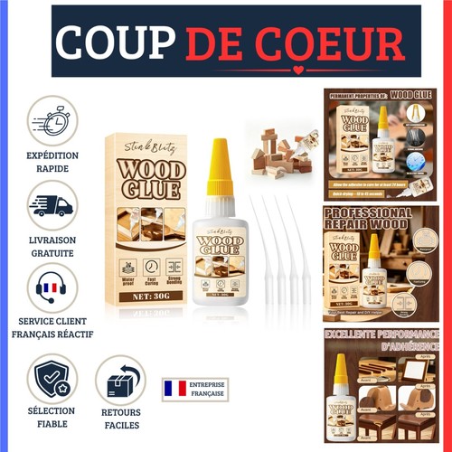 Colle bois extra forte 30g - bois,