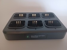 6 Unit Rapid Charger QSC-606S for Motorola GP3688 GP3188 50CP040 PR400 DEP450