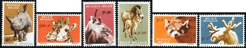Fau1 belgique 1182 1961 - 1182/87,