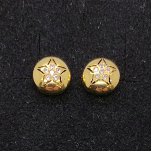 Boucles oreilles 18k - or,