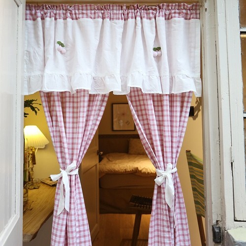 Rideau porte cuisine - porte, de