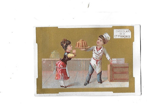 Ancien chromo pub - chromo, chocolat