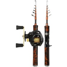 Canne à pêche télescopique en fibre de carbone 1 5 m avec pointe souple dure