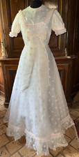 Stunning Antique Wedding Dress or Princess Dress! made by seamstress