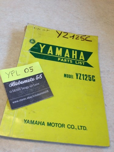 Yamaha moto yz125c - yz125c, 75