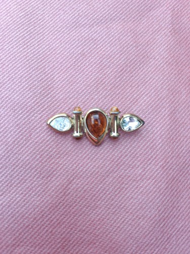 Broche vintage géométrique - broche,