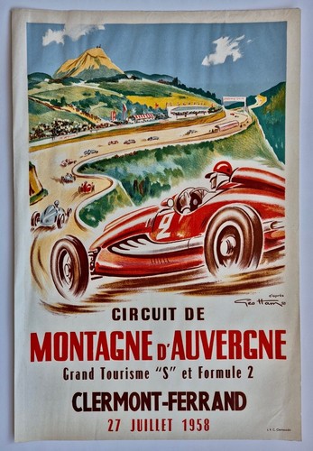 Affiche ancienne lithographie - ancienne,