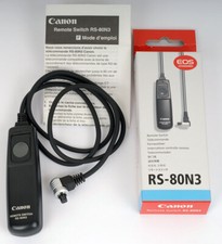 CANON télécommande RS-80N3 pour EOS R5, R, 5DM2, M3, M4