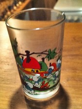 VERRE SCHTROUMPF PEYO 1976