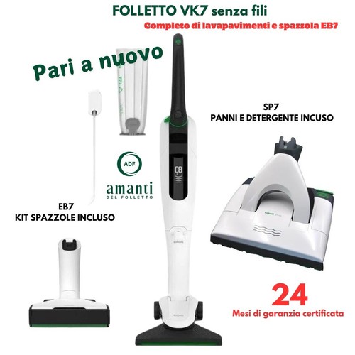 Vorwerk folletto vk7 sans - sans, fil