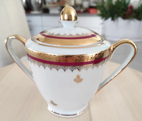 Sucrier couvert limoges - sucrier,