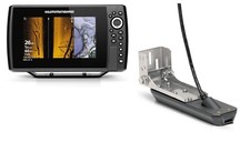 Humminbird Sondeur Échosondeur Helix 8 Gazouiller Méga Si + GPS G4N Avec Donneur