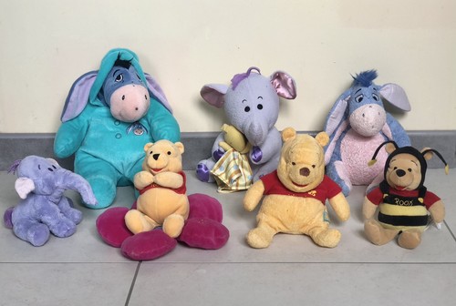 Lot peluches winnie - peluches,