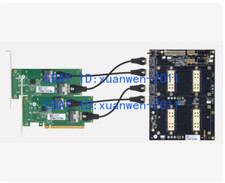 Built-in NVIDIA V100 SXM2 300G NVlink interconnect Dual Card SXM2 Adapter Board