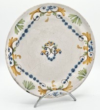 Nevers Earthenware Plate 18th
