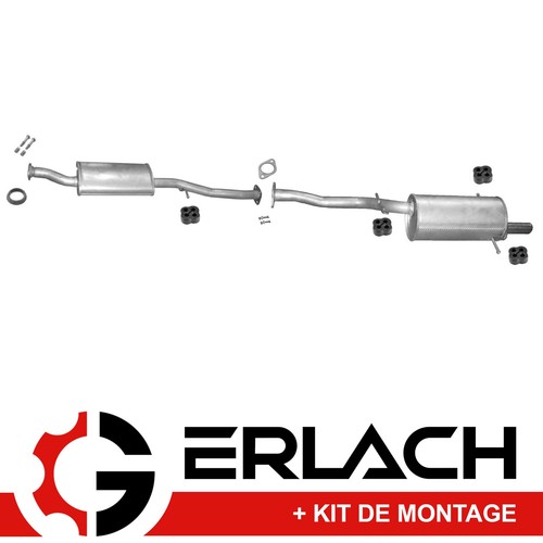 Echappement silencieux pour