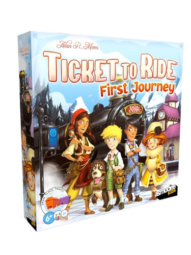 Asmodee ticket ride - ride, first