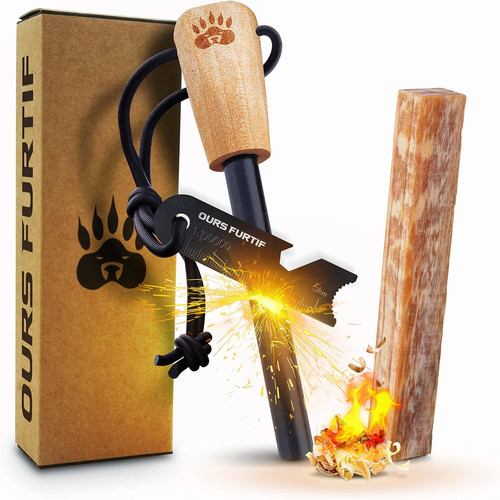 Kit firesteel pierre - -, À
