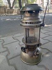 Vintage Germany Pressure Lampe Lantern HASAG Jena Glass Camping 1960's