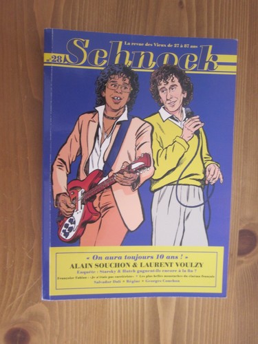 Revue schnock alain souchon - schnock..alain, /