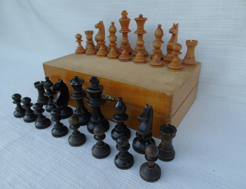 Ancien jeu échecs - d'échecs, en