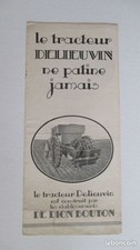 RARE prospectus tracteur
