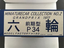 Kit Model Factory HIRO TYRRELL P34 1977 Peterson-Depailler HIRO 1/20