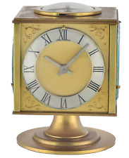Vintage HOUR LAVIGNE 8 Day Cube Clock Barometer Thermometer Hygrometer Compass