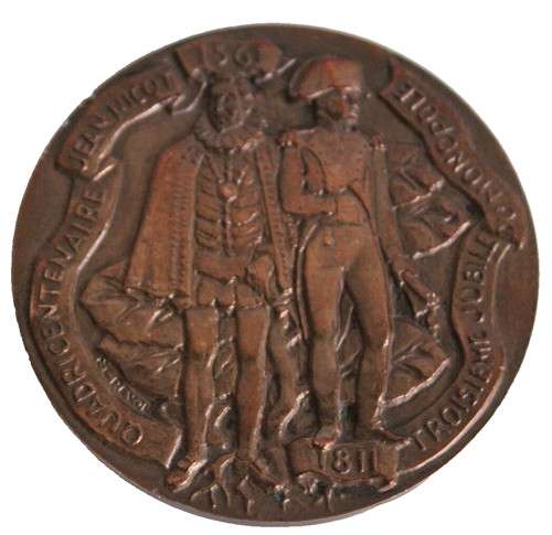 Médaille bronze jean nicot - médaille,
