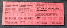 ticket billet UNused concert
