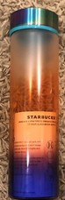 Starbucks Iridescent Glass Water Bottle Tumbler Summer 2020 NEW Ombre Rainbow