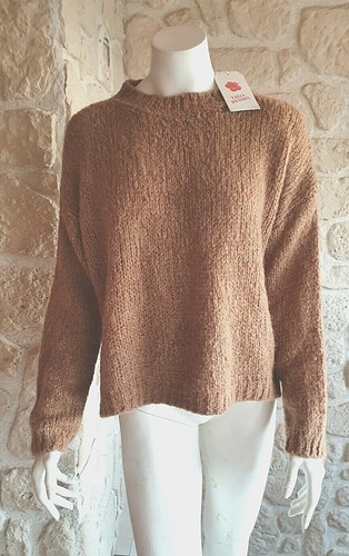 Pull marron neuf talia - talia, benson