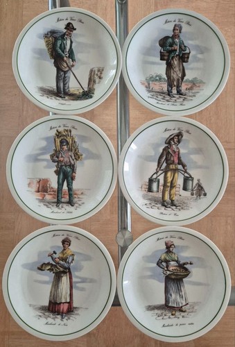 Lot assiettes tradition cnp - 6,