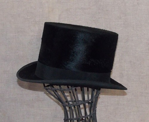 Ancien chapeau haut forme - haut, de