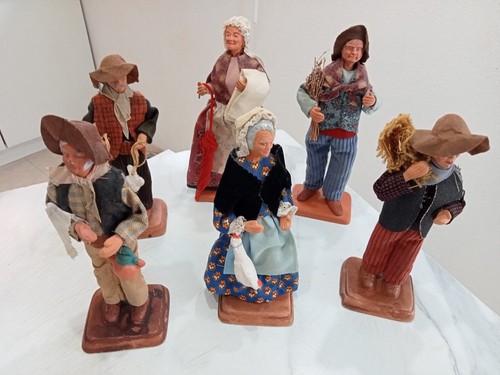 Santons provence anciens - santons, de