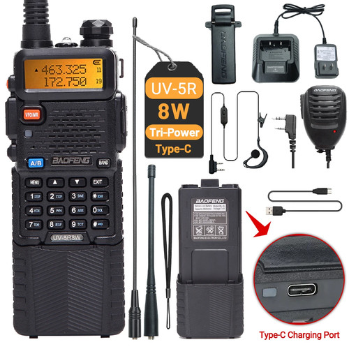 3800mah talkie walkie - uv-5r,