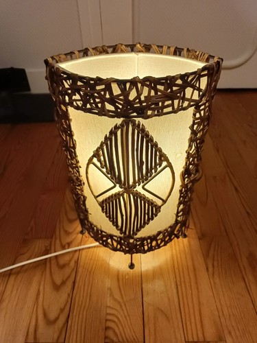 Lampe déco style africain