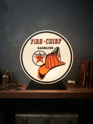Enseigne texaco fire chief - enseigne, fire-chief
